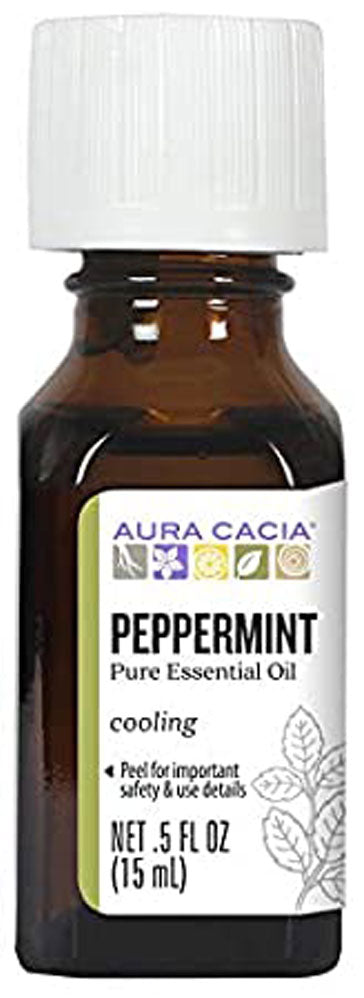 AURA CACIA Peppermint Oil (15 ml)
