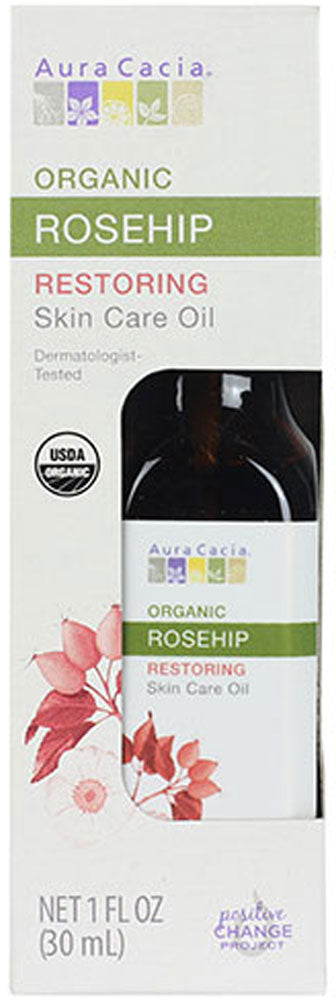 AURA CACIA Rosehip Essential Oil Organic Boxed  (30 ml)