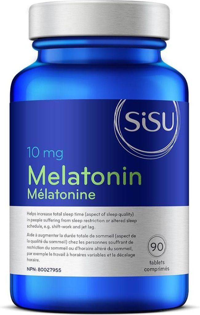 SISU Melatonin 10 mg  (90 tabs) SAVE - Short Dated (01-2026)
