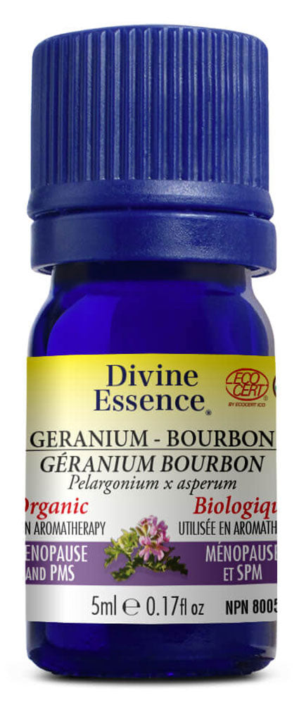 DIVINE ESSENCE Geranium Bourbon (Organic - 5 ml)