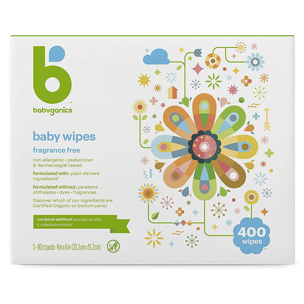 BABYGANICS Baby Wipes (400 ct)