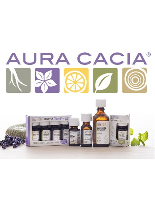 AURA CACIA Clary Sage Essential Oil Organic  (7.4 ml)