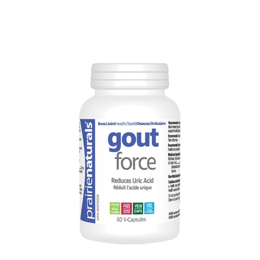 PRAIRIE NATURALS Gout Force 60 V Caps