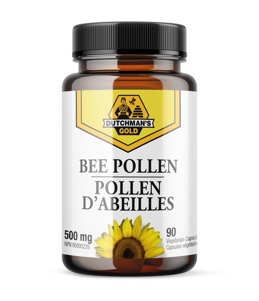 DUTCHMAN'S GOLD Bee Pollen (500 MG - 90 Capsules)