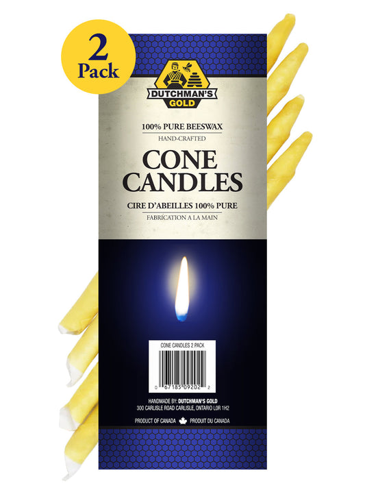 DUTCHMAN'S GOLD CONE CANDLES