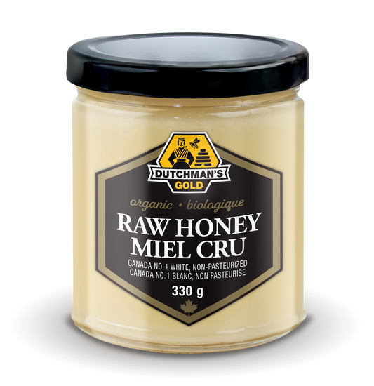 DUTCHMAN'S GOLD Organic Raw Honey 330 g