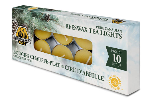 DUTCHMAN'S GOLD Beeswax Tea Lights