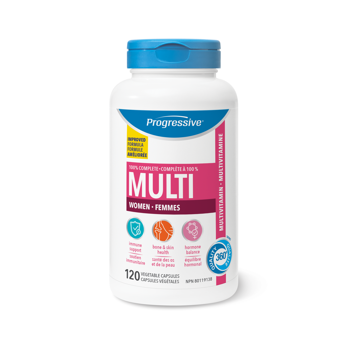 PROGRESSIVE Multi Adult Women (120 caps)