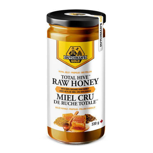 Total Hive RAW Honey 330 gDUTCHMAN'S GOLD