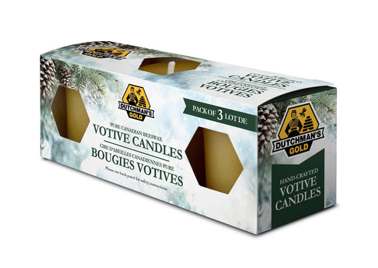 DUTCHMAN'S GOLD Beeswax Votives