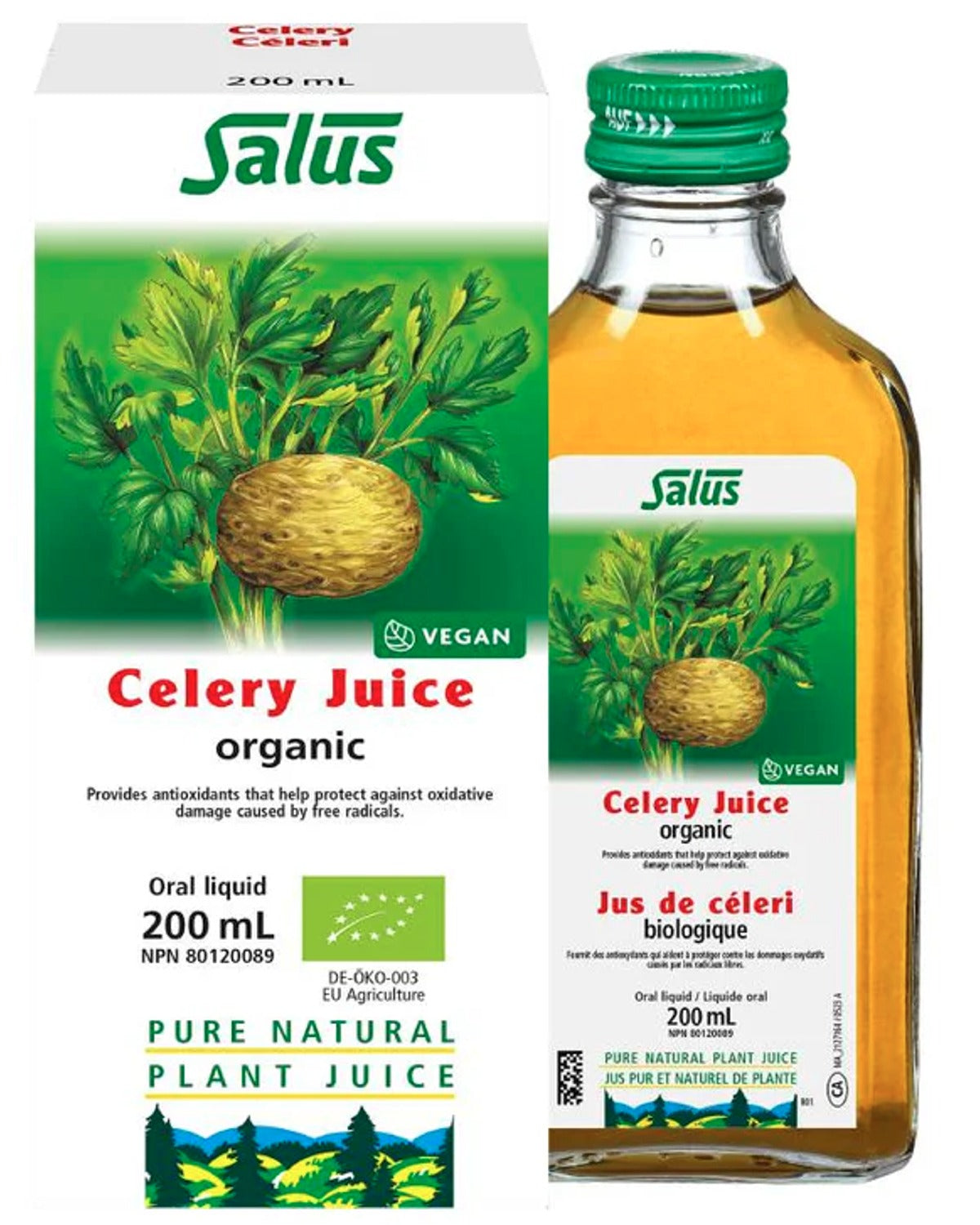 SALUS Celery Fresh Plant Juice (200 ml)