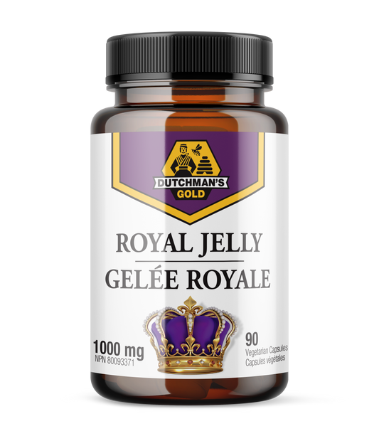 DUTCHMAN'S GOLD Royal Jelly Capsules (1000 mg - 90 Cap)