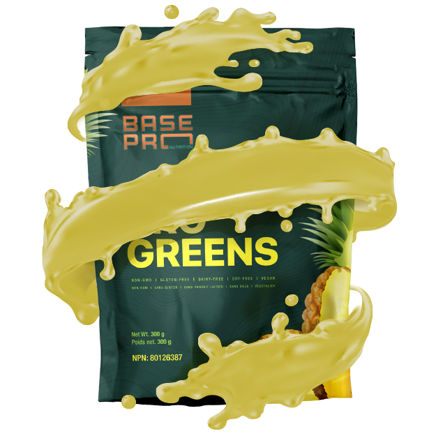 BASE PRO NUTRITION Pro Greens (Pineapple - 300 gr)