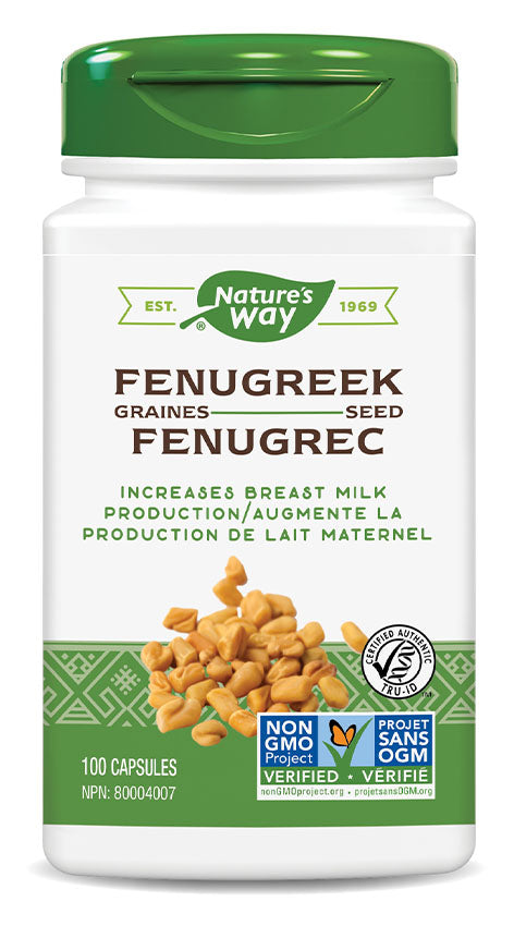 NATURE'S WAY Fenugreek Seed (100 caps)