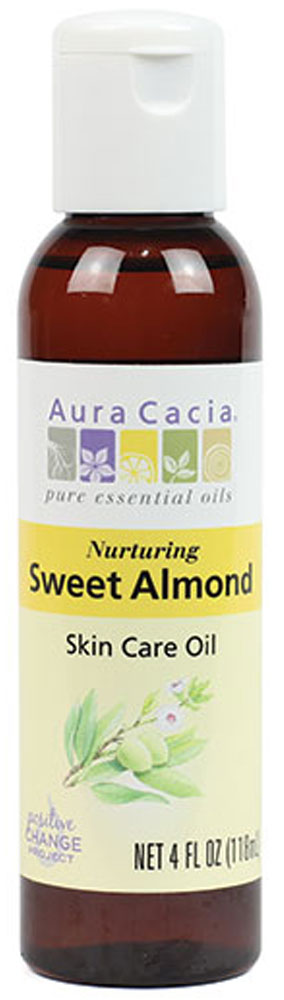 AURA CACIA Sweet Almond Pure Skin Care Oil  (473 ml)