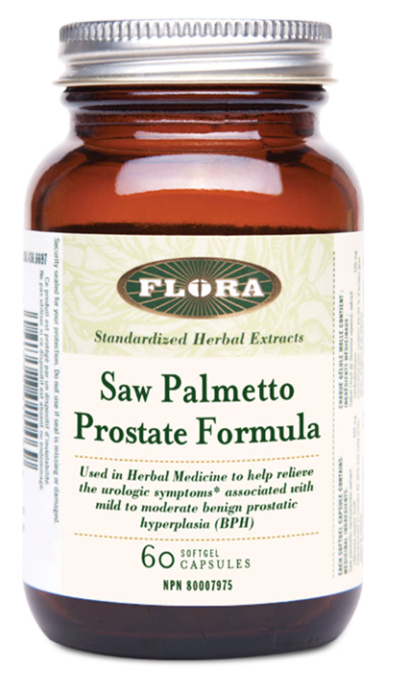 FLORA Saw Palmetto Prostate Formula (60 veg caps)