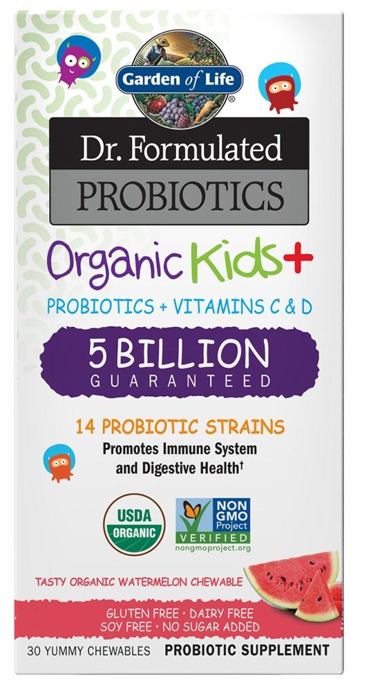 DR FORMULATED Organic Kids Probiotic 5 Billion (Watermelon - 30 chews)