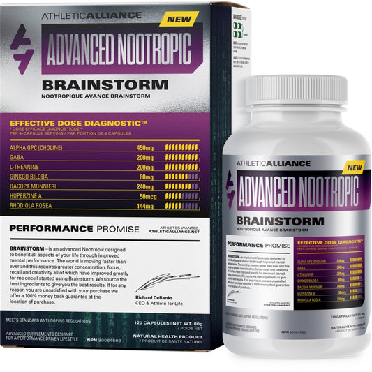 ATHLETIC ALLIANCE Advanced Nootropic Brainstorm (120 caps)