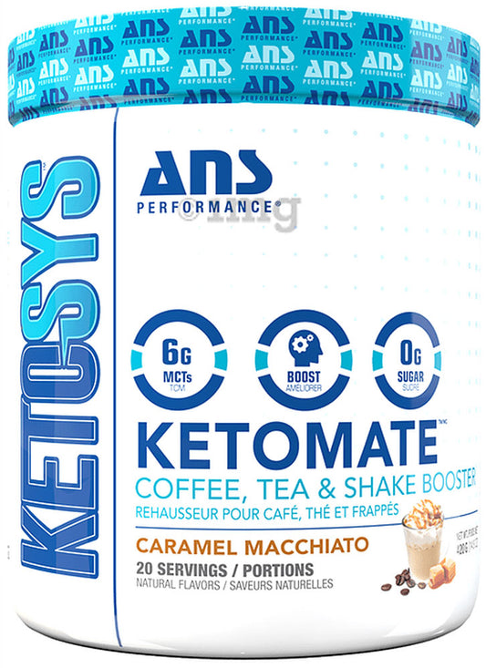 ANS PERFORMANCE Ketomate Creamer (Caramel Macchiato - 293 gr)