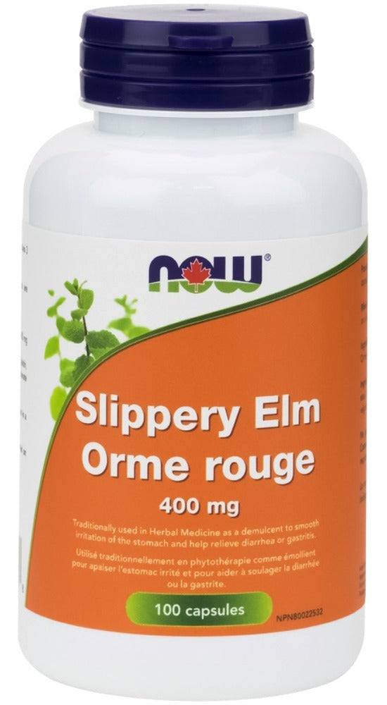 NOW Slippery Elm (400 mg - 100 caps)