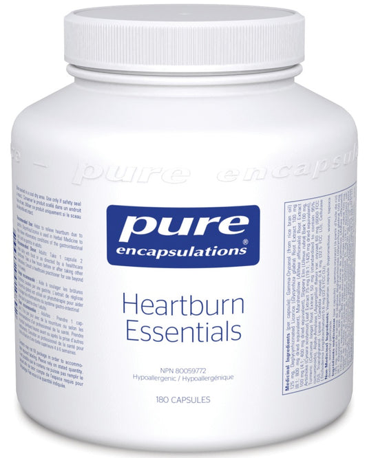 PURE ENCAPSULATIONS Heartburn Essentials (180 caps)