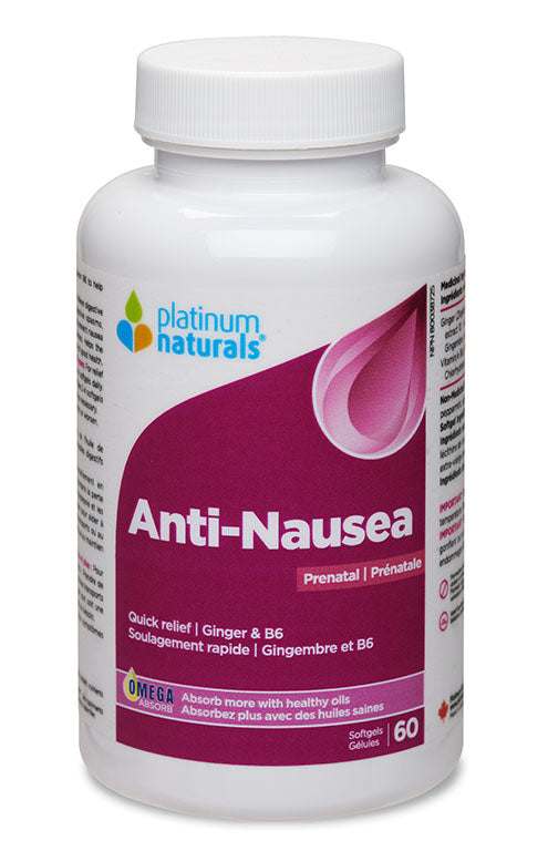 PLATINUM Prenatal Anti-Nausea (60 sgels)