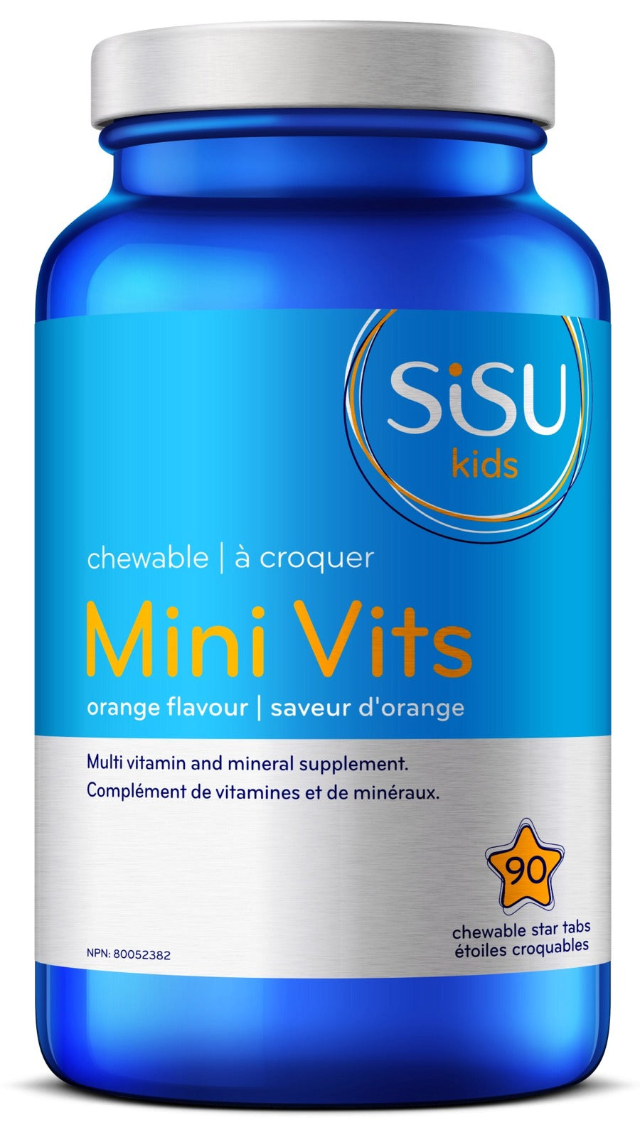 SISU Kids Mini Vits (Orange - 90 chew tabs)