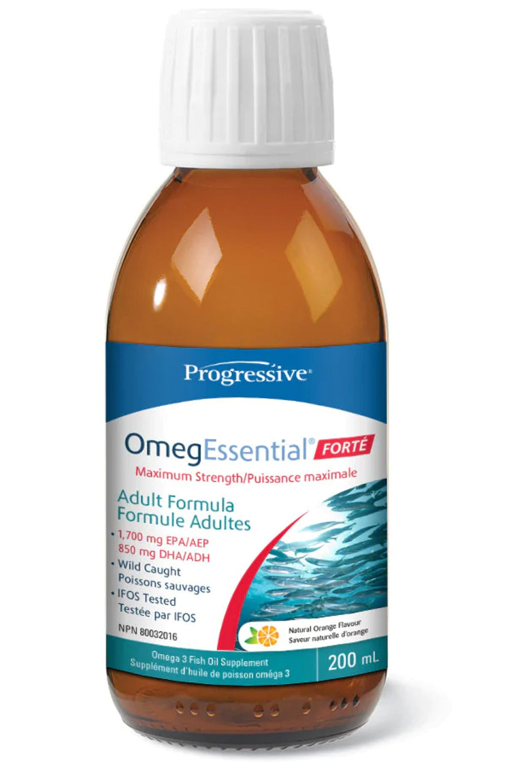 PROGRESSIVE OmegEssential Forte (Orange - 200 ml)
