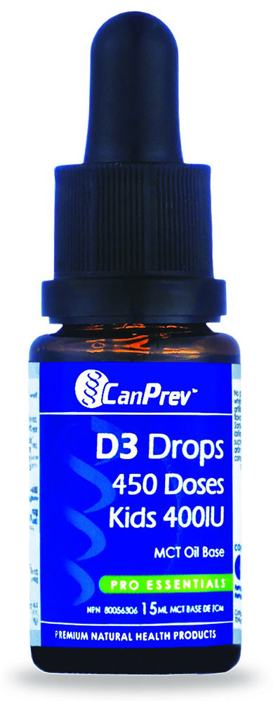 CANPREV D3 Drops Kids 400IU - MCT base (15 ml)