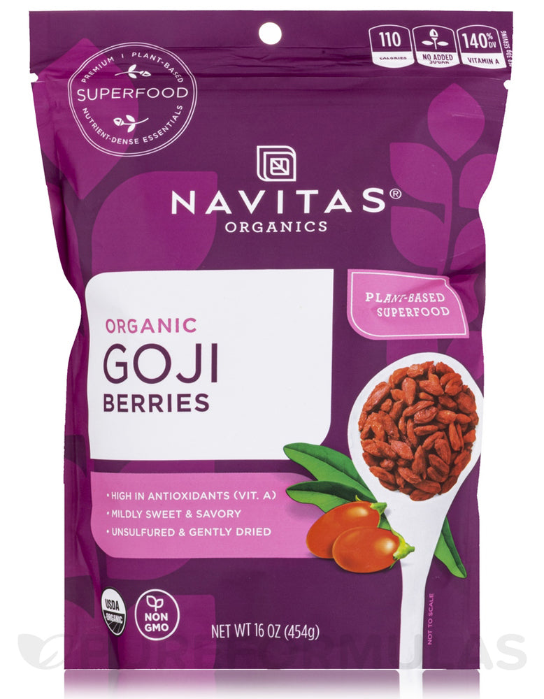 NAVITAS ORGANICS Goji Berries (454 gr)