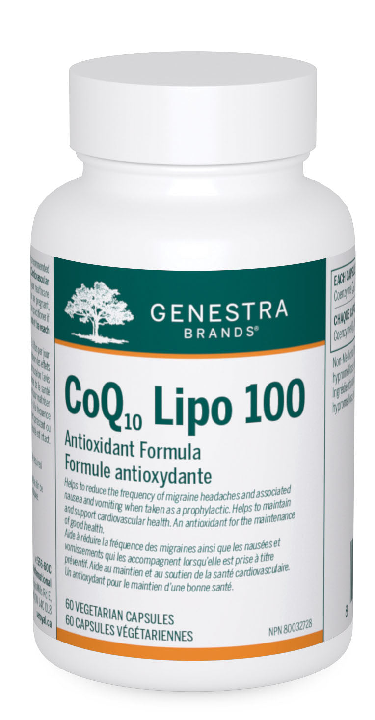 GENESTRA CoQ10 Lipo (100m - 60 veg caps)