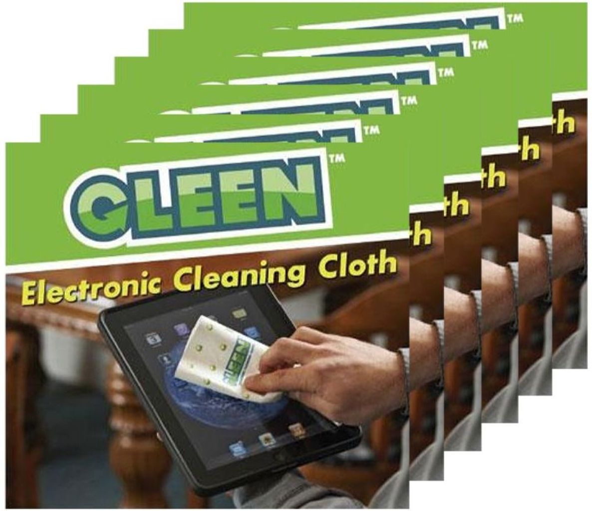 GLEEN Cleaning Cloth for Electronics 6-Pack